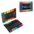 FairFax & Co Dual Tip Watercolour Brush Pens - 36 Peice Set on Sale