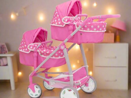 Dolly Tots Twin Dolls Pram Online Hot Sale