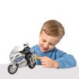 Teamsterz Mighty Machines Medium Police Bike Online Hot Sale