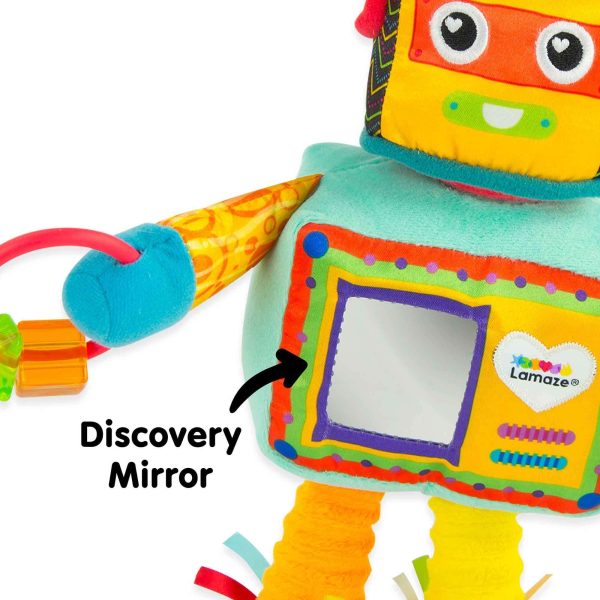 Lamaze Rusty The Robot Sensory Toy Online now