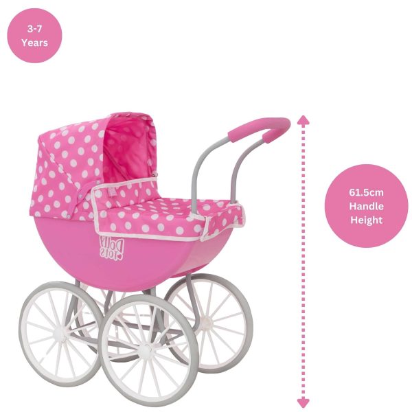 Dolly Tots My First Carriage Dolls Pram Online now