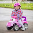 Evo 6V Kids Electric Ride On Pink Shimmer 4X4 Truck For Sale