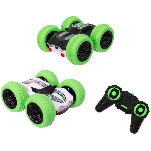 Flipsterz Remote Control Stunt Car | White   Black Online Sale