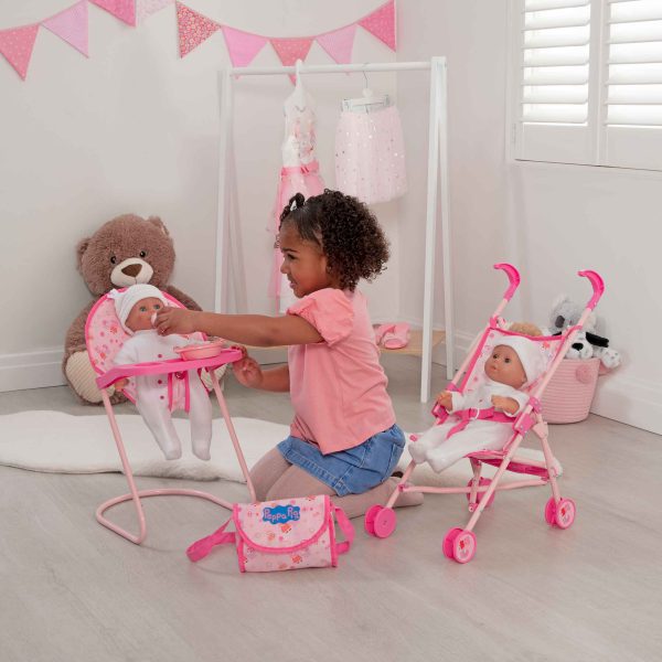 Peppa Pig Nursery Bundle - 7 Piece Playset For Discount