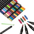 FairFax & Co Dual Tip Watercolour Brush Pens - 36 Peice Set on Sale