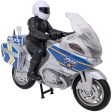 Teamsterz Mighty Machines Medium Police Bike Online Hot Sale