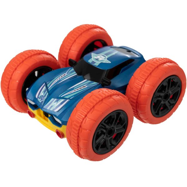 Flipsterz Remote Control Stunt Car | Yellow   Blue Fashion