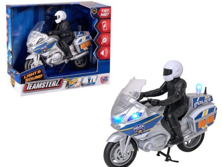 Teamsterz Mighty Machines Medium Police Bike Online Hot Sale