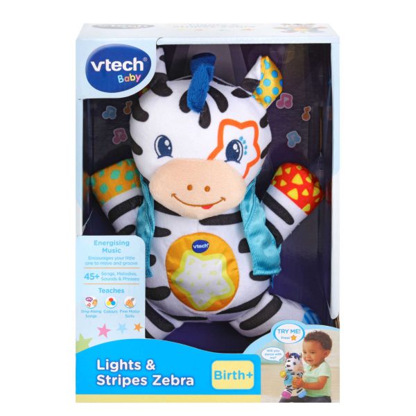 VTech Lights & Stripe Zebra Toy For Cheap