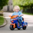 EVO 6v Kids Electric Ride-On Zoom Sports Bike - Blue For Cheap