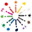 Fun Craft Tempera Paint Sticks - 24 Paint Sticks Discount