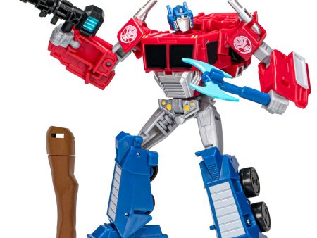 Transformers EarthSpark - Deluxe Optimus Prime Figure For Cheap