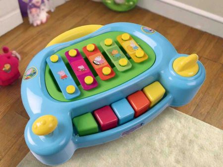 Peppa Pig My First 2-IN-1 Piano - Xylophone & Piano Fashion