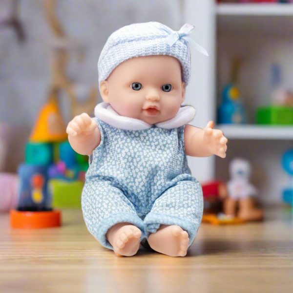 BabyBoo Cutie Baby Doll - Blue Online now