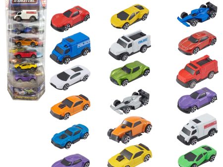 Teamsterz Street Machine Toy Car Multipack | 18 Included Online now