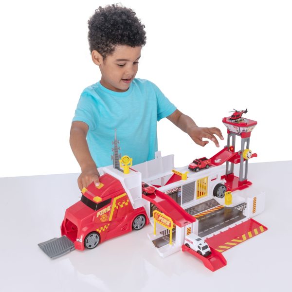 Teamsterz Emergency City Fire Command Play Set Hot on Sale