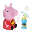 Peppa Pig Bubble Machine - Includes 118ml Bubble Solution Hot on Sale