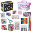 Jumbo Arts and Crafts Supplies Kit with Storage Box - 400+ Pieces Online now