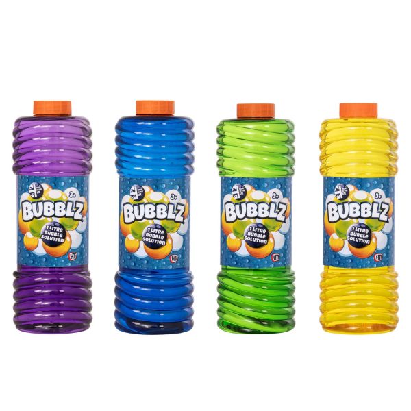 Bubblz 1Ltr. Bubble Solution Made From 100% Recycled Plastic Fashion