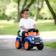 Evo 6V Kids Electric Ride On Blue Zoom 4X4 Truck Fashion